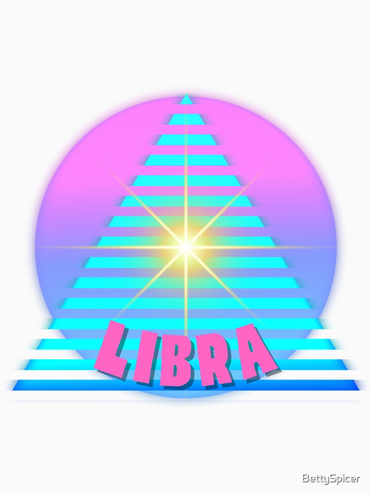 Libra 80's Synthwave by BettySpicer