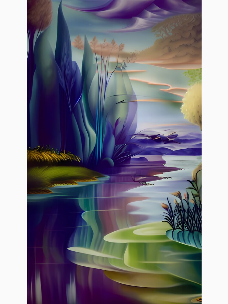 Magic River Valley by NanaB-Art