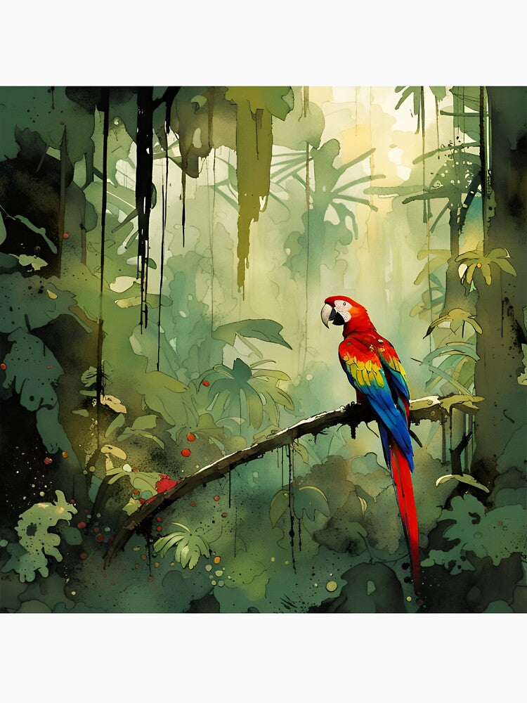 Macaw Brazilian red by WalterGomes