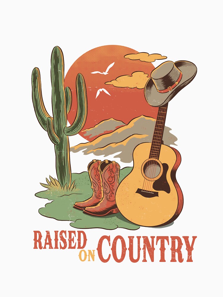 Raised on Country – Rustic Western Design by Inky-Vibe