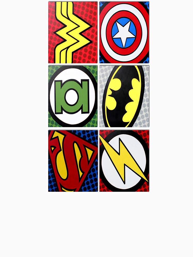 Superhero logos by SvenNacht