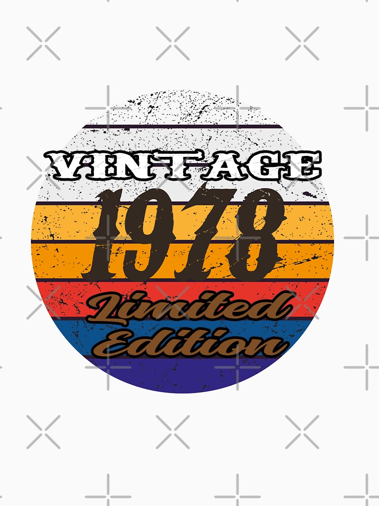 Vintage 1978 limited edition by justbejoker