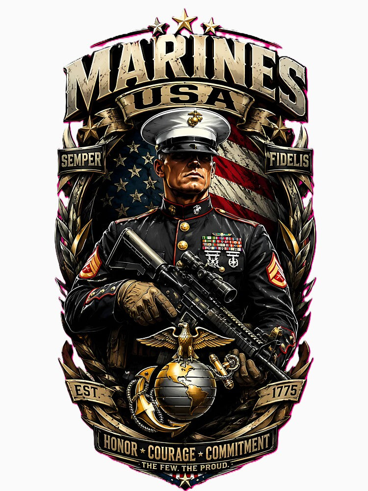 American marines by redmoon64