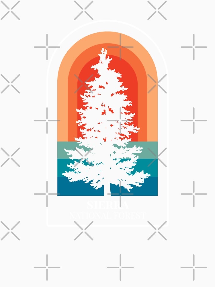 Sierra National Forest Nature Hiking Outdoors by toutwearapparel