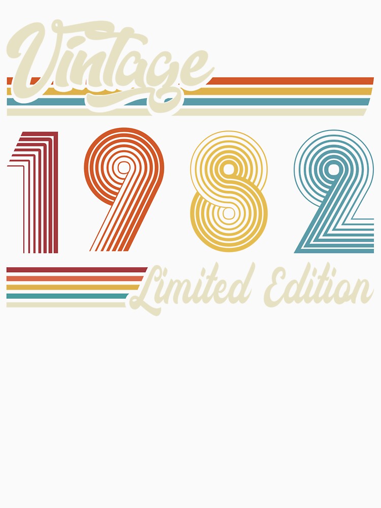 Limited Edition 1982 Birthday Shirt 40th Birthday by Shirt-Kaiser