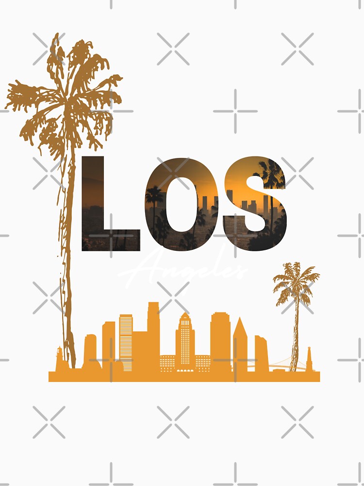 Los Angeles Skyline by StudioRedKoala