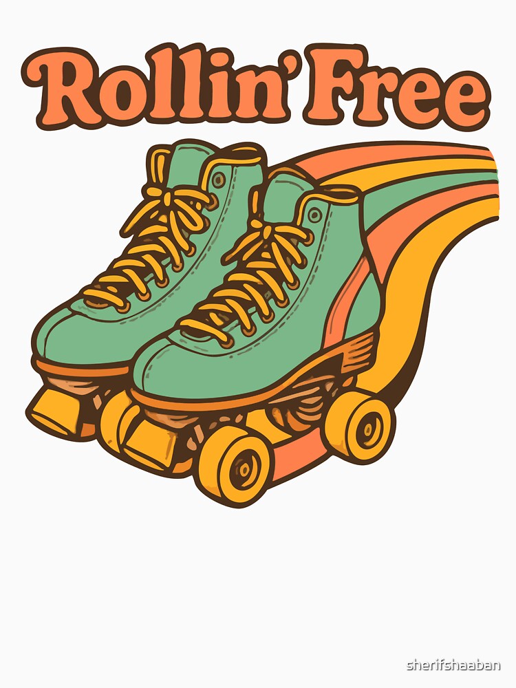 Rollin’ Free - Roller Skates by sherifshaaban