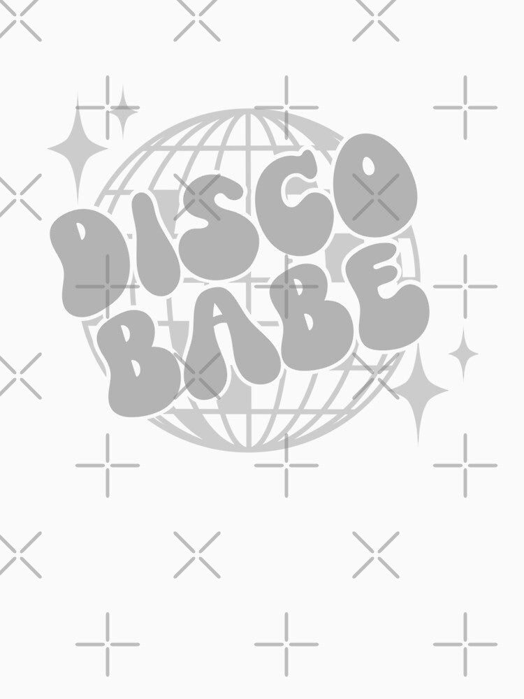 Disco Babe Glitter Disco Ball by dottiedigitals