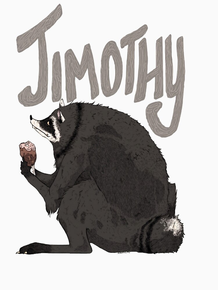 Jimothy Raccoon Funny Viral Animal by PatrickRobbin