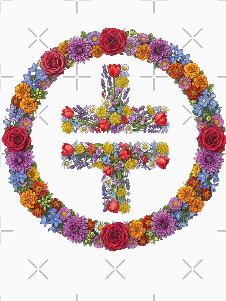 Take That Floral TT Circle Logo Inspired Design by THAT'S WHAT TEE SAID