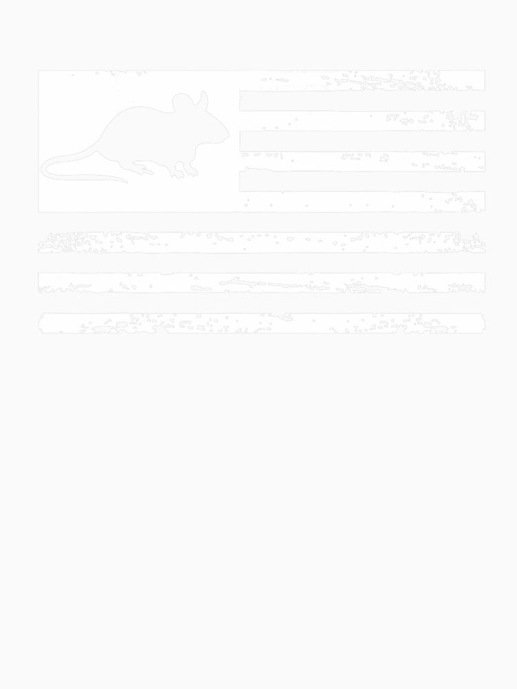 Rat American Flag Vintage Mouse Gift by PachySituation
