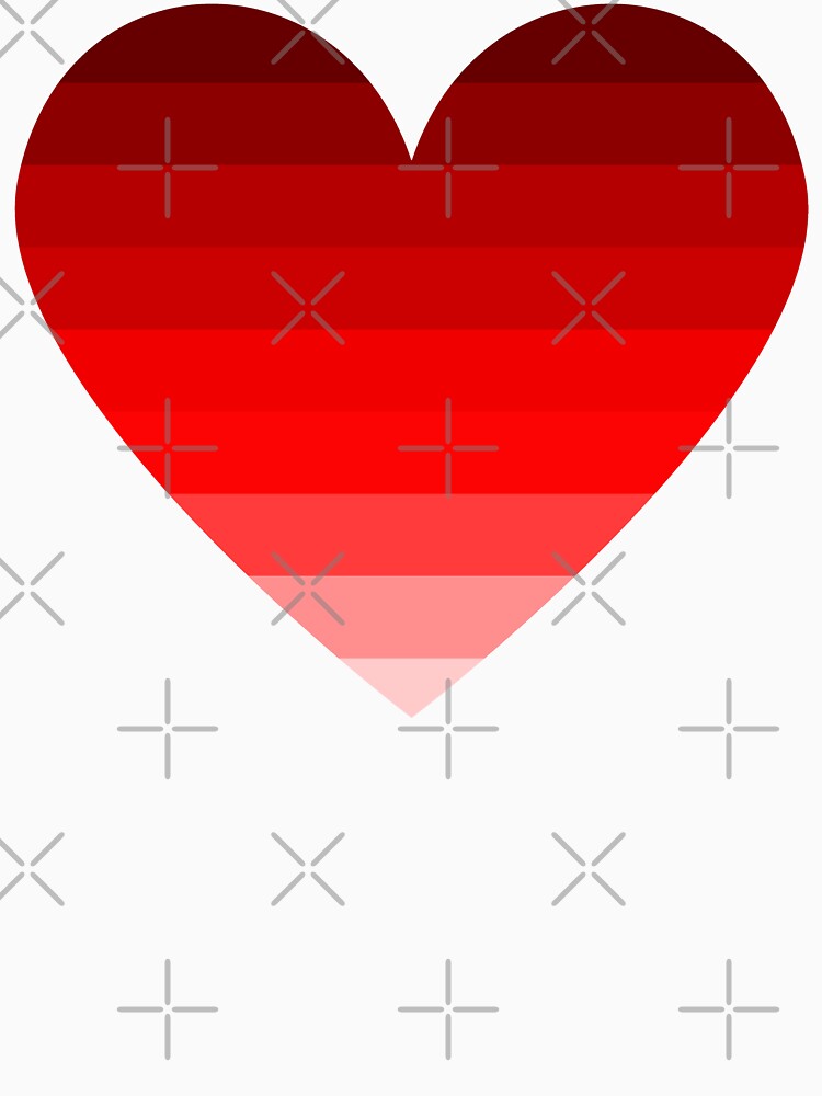 Aesthetic Red Gradient Pattern by quinellie