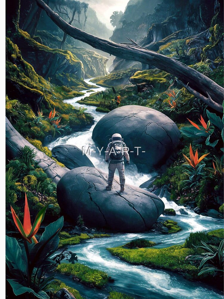 Discovering a new planet by M-Y-A-R-T-