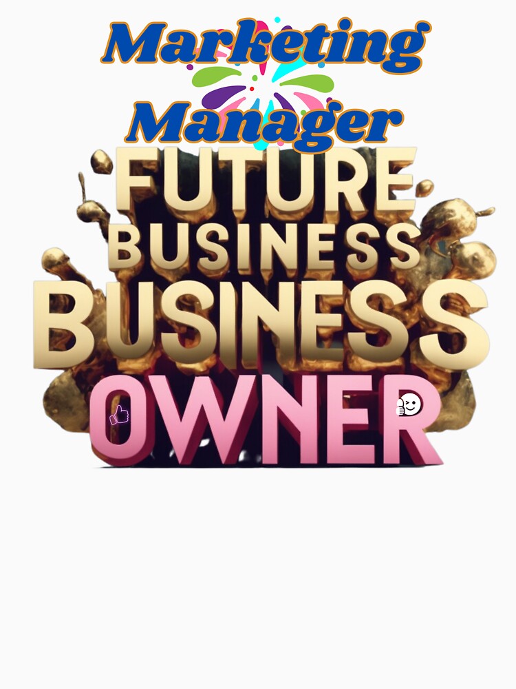 MARKETING MANAGER FUTURE BUSINESS OWNER, MOM, DAD, GIFT, PYJAMAS by carlos crane