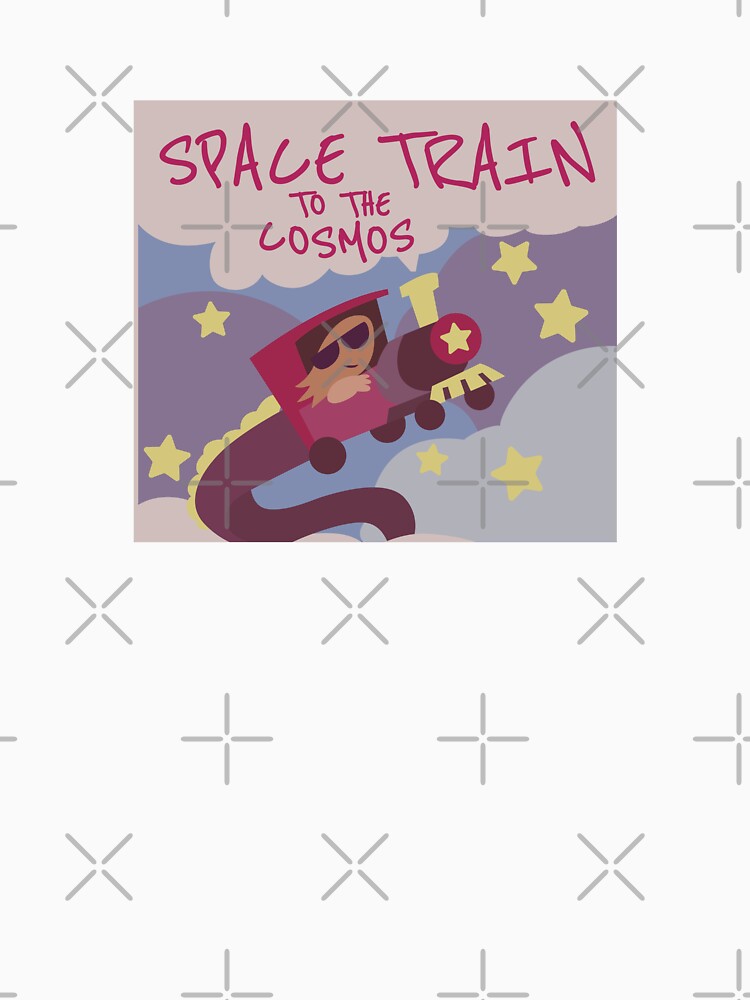 Space Train to the Cosmos by SmirkingDesigns