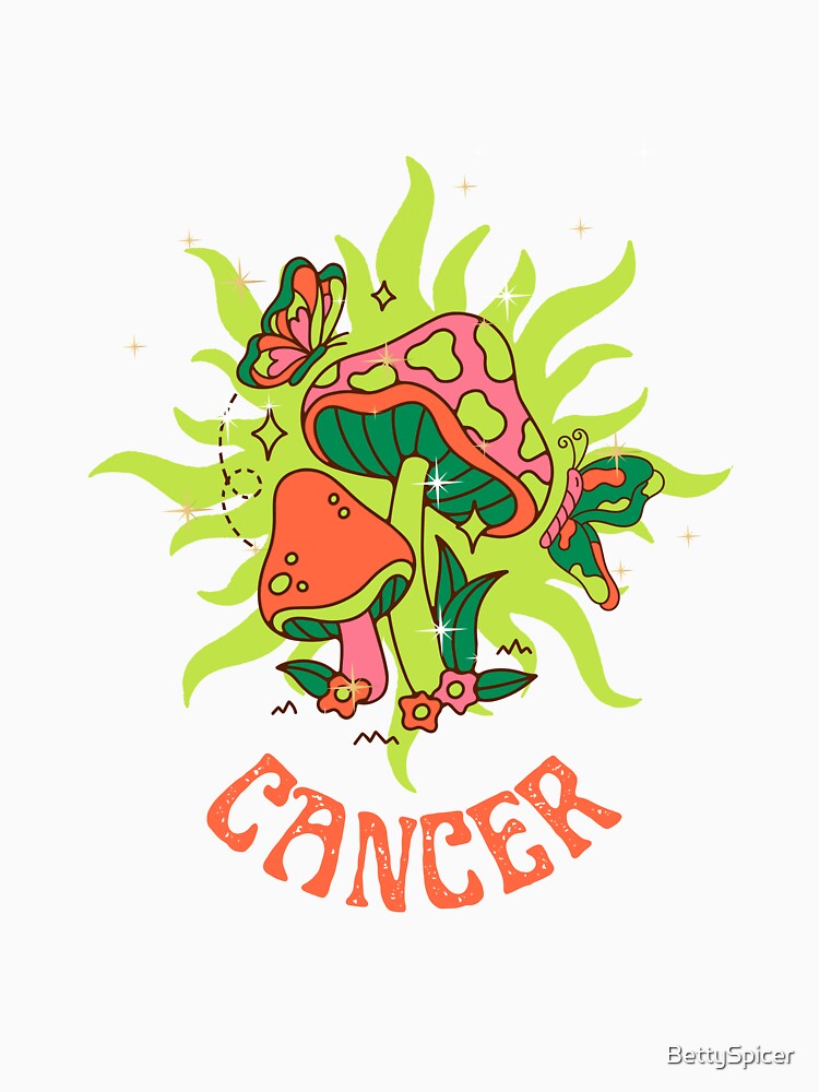 Cancer Cottage Core Psychedelic by BettySpicer
