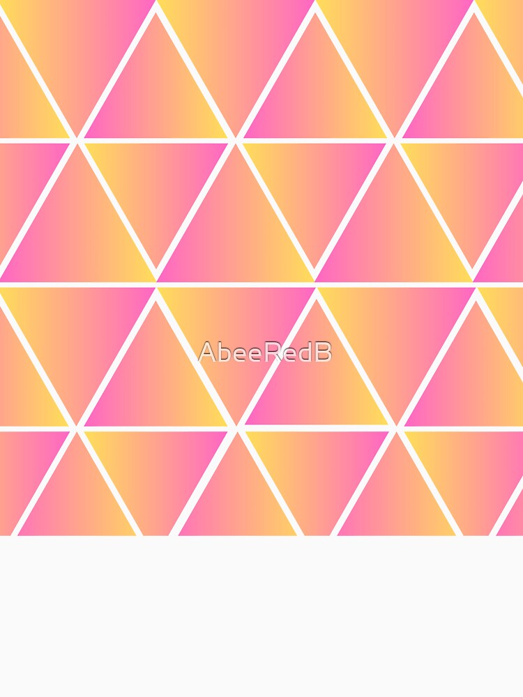 Gradient Triangle Pattern by AbeeRedB