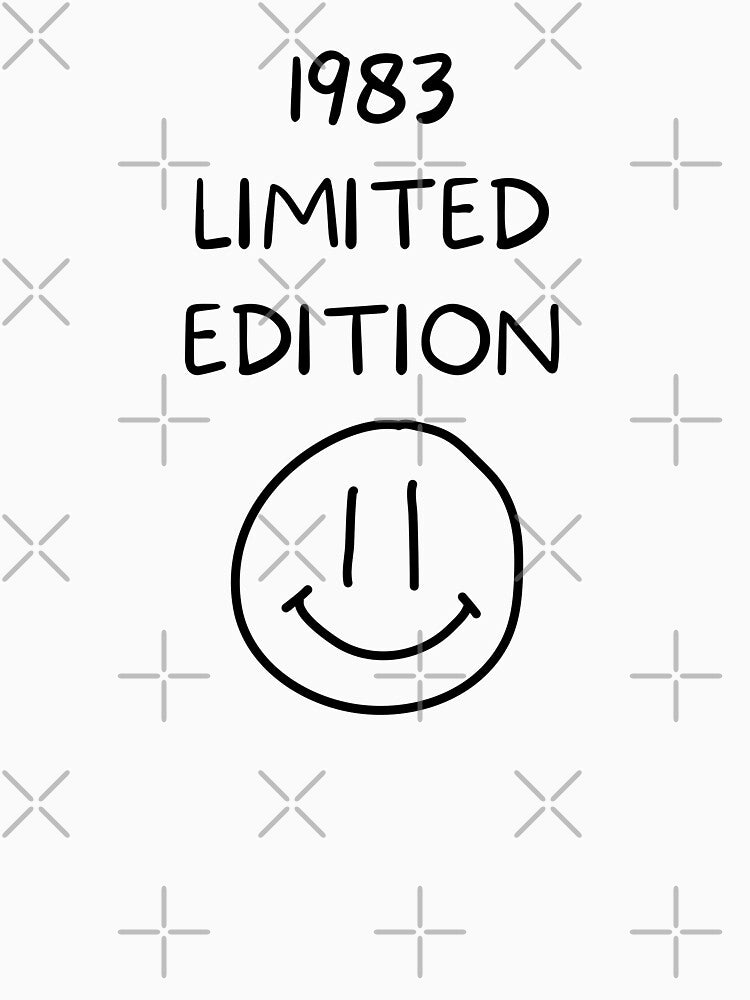 1983 LIMITED EDITION - BLACK WRITING by akaiawa