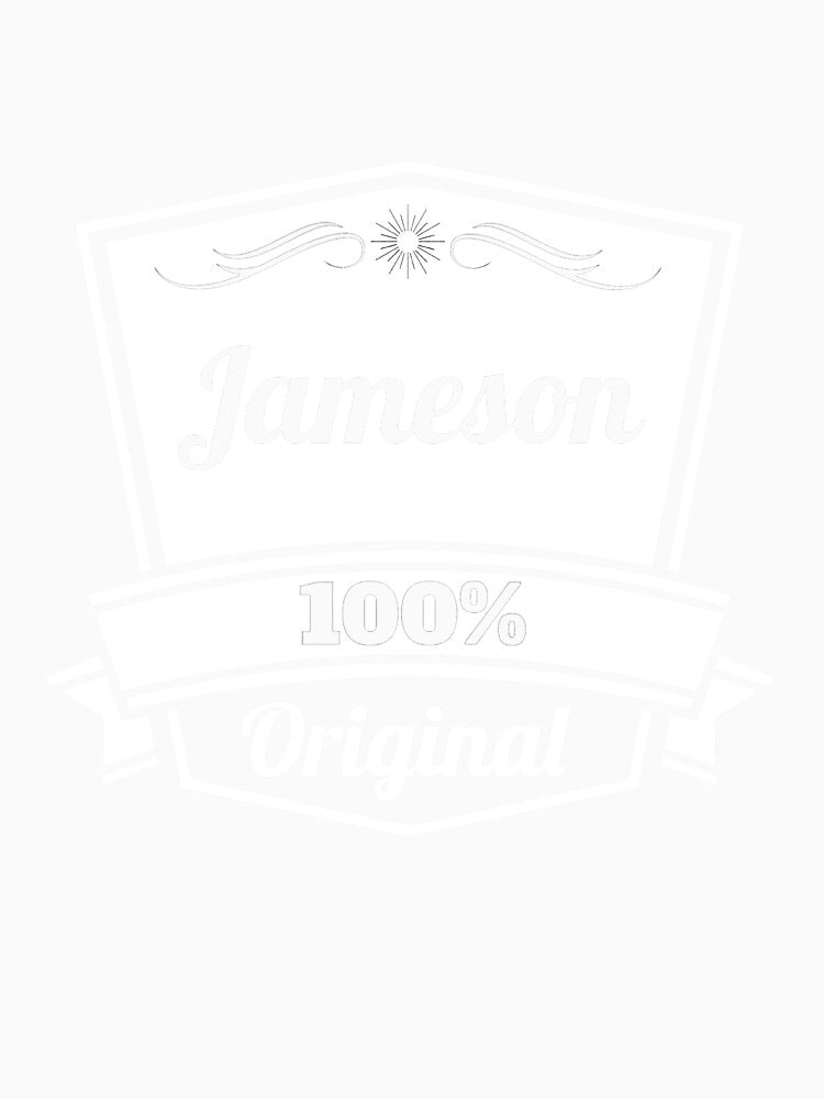 Jameson Jameson Personalized Name by mepnwazqfuf18
