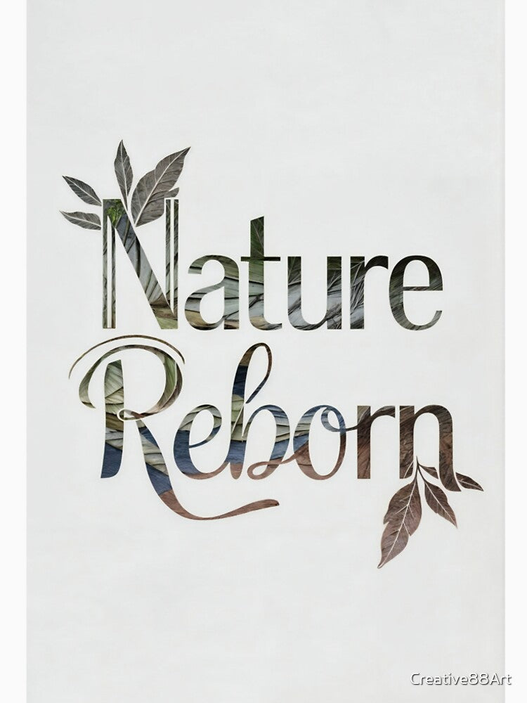 eco minimalistic logo with text by Creative88Art