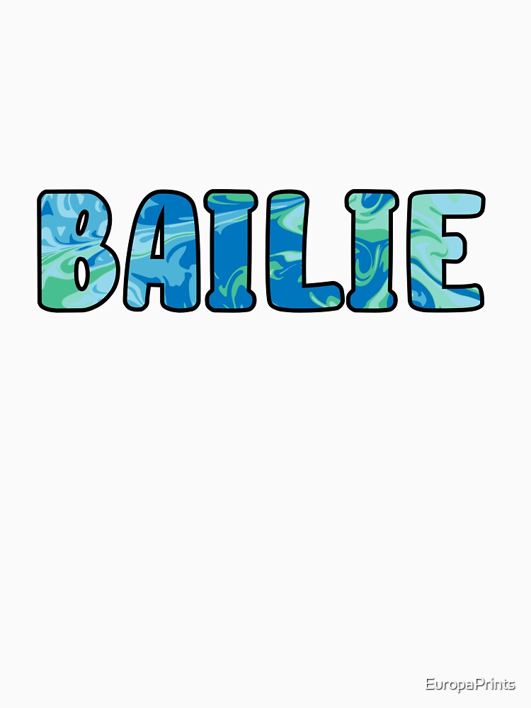 Bailie Custom Name by EuropaPrints