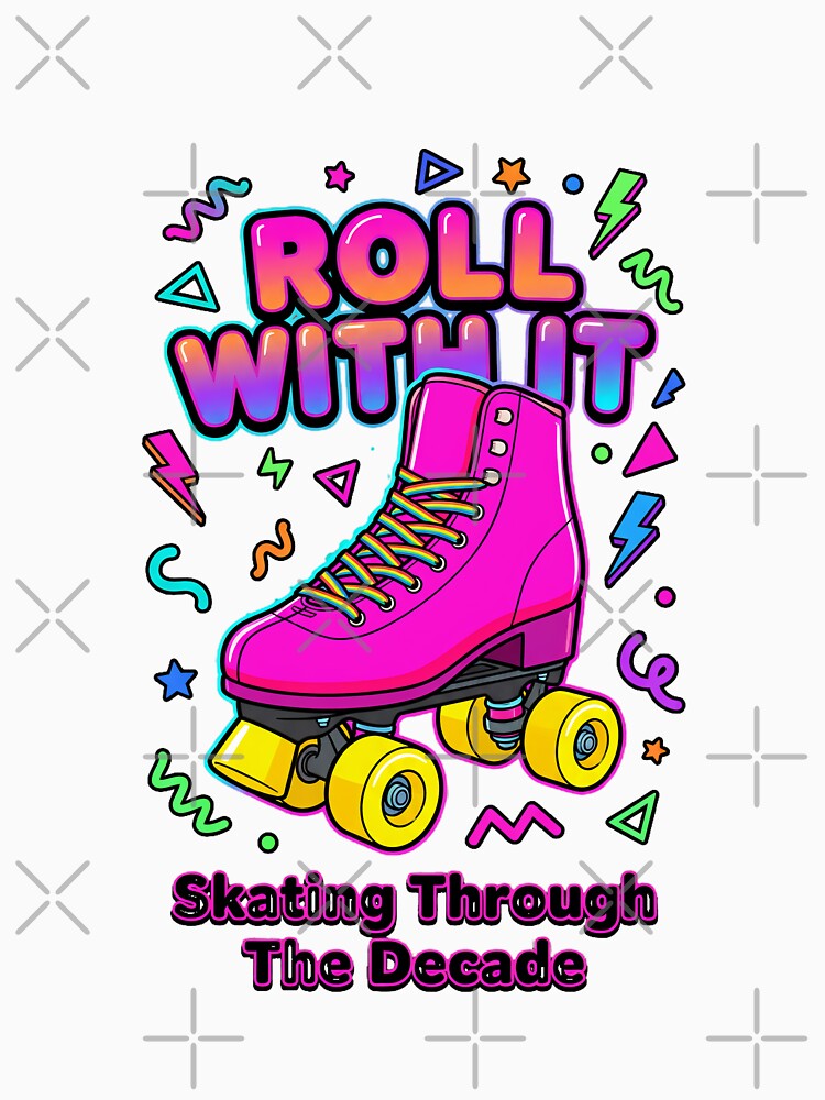 Roll With It Retro Roller Skate by Quillway