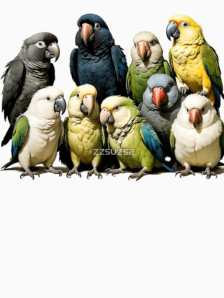 Parrots by zzsuzsa