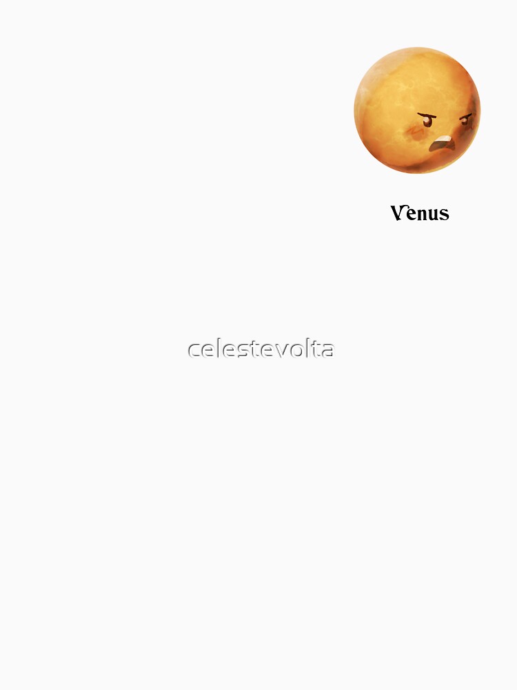 Venus Planet of Solar System to Pack little cute kawaii - learn astronomy gift by celestevolta