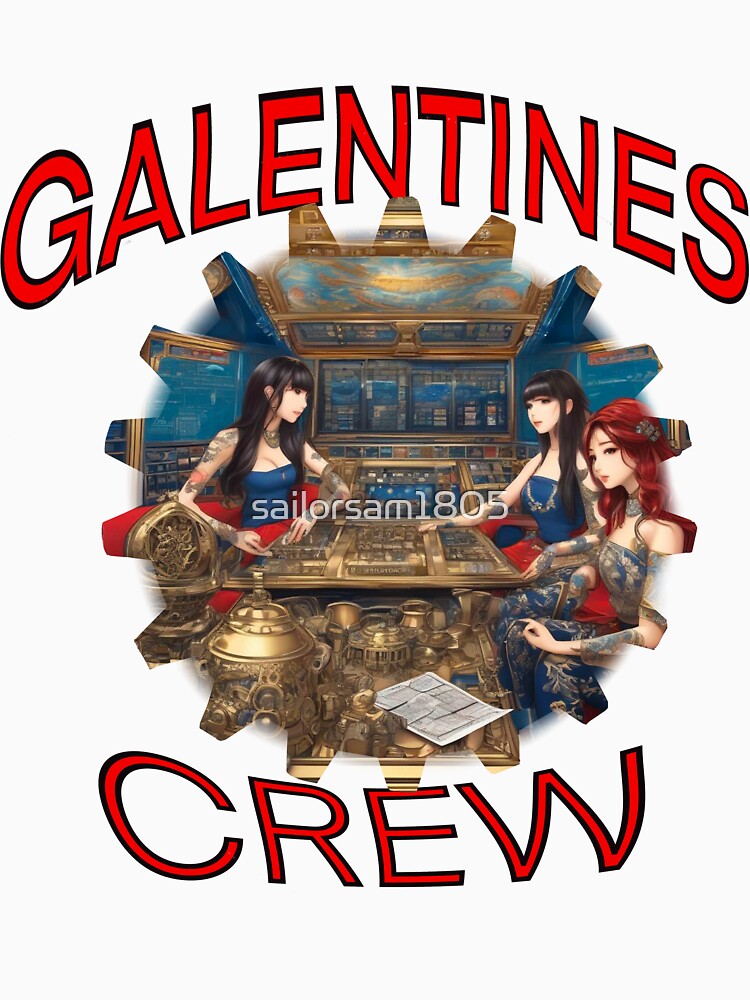 A Girls only Modern submarine japanese Navy American Girls Galentines crew on submarine on Galentines day and Galentines party, gift idea for Galentines day by sailorsam1805