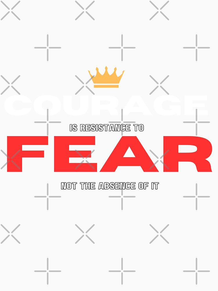 Courage Or Fear ? Quotes for Him by WarriorsArmour