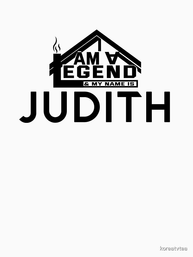 I Am a Legend: Custom Name Design for Judith by koreatvtea
