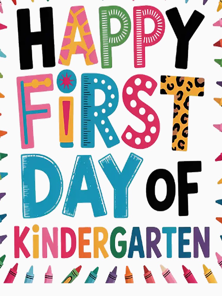 First day of Kindergarten back to school teacher by TheRetroStyle