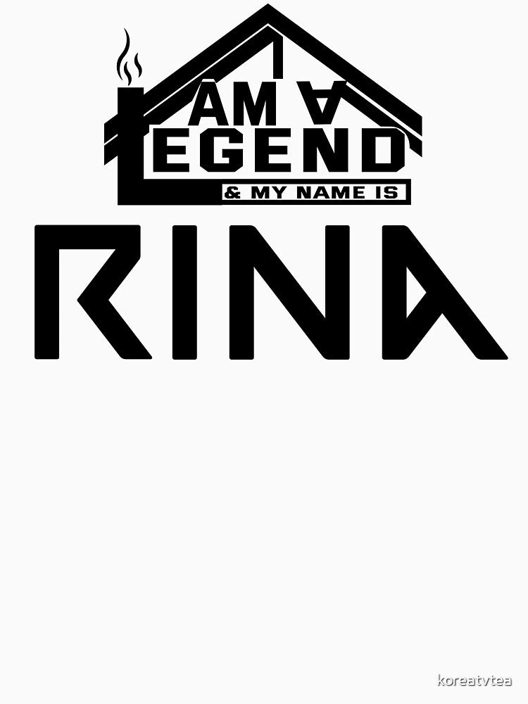 I Am a Legend: Custom Name Design for Rina by koreatvtea