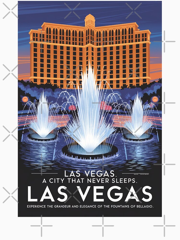 Las Vegas Vintage Travel Poster by TravelerRat