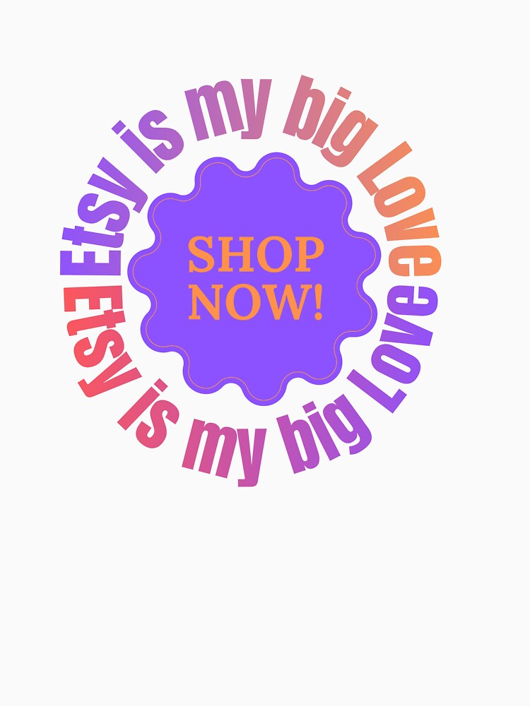 Etsy Seller Love - Funny Shop Design by BBBubbledesign