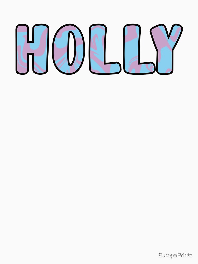 Holly Custom Name by EuropaPrints