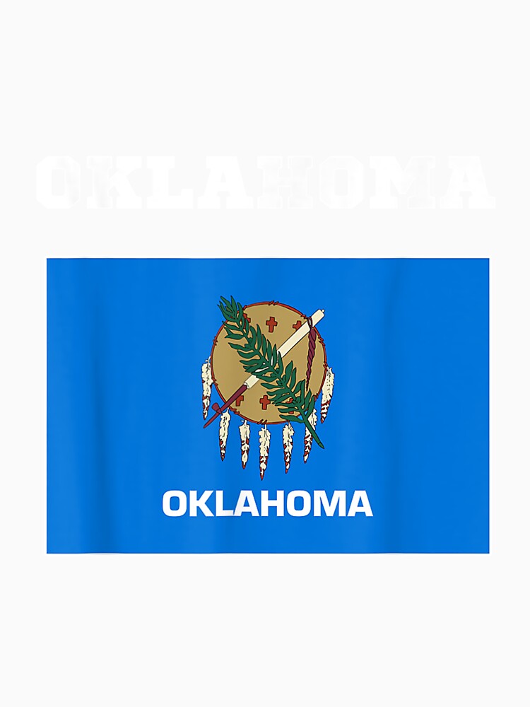 Oklahoma Flag Souvenir Gift by donnagia