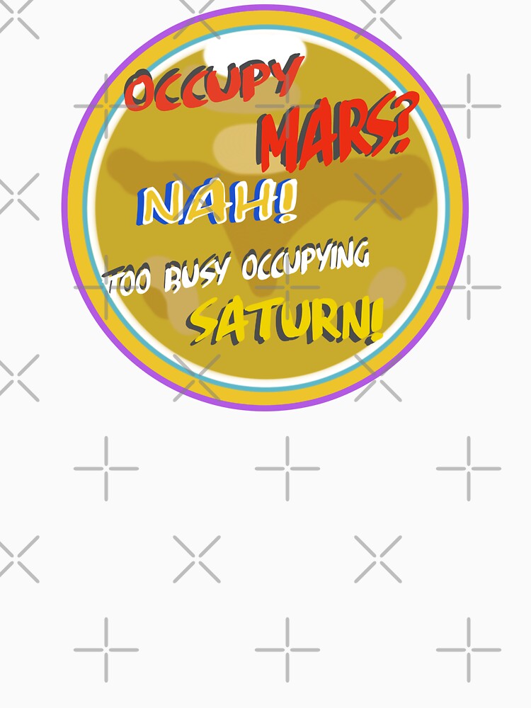 Occupy Mars, too busy now. by Geomoon