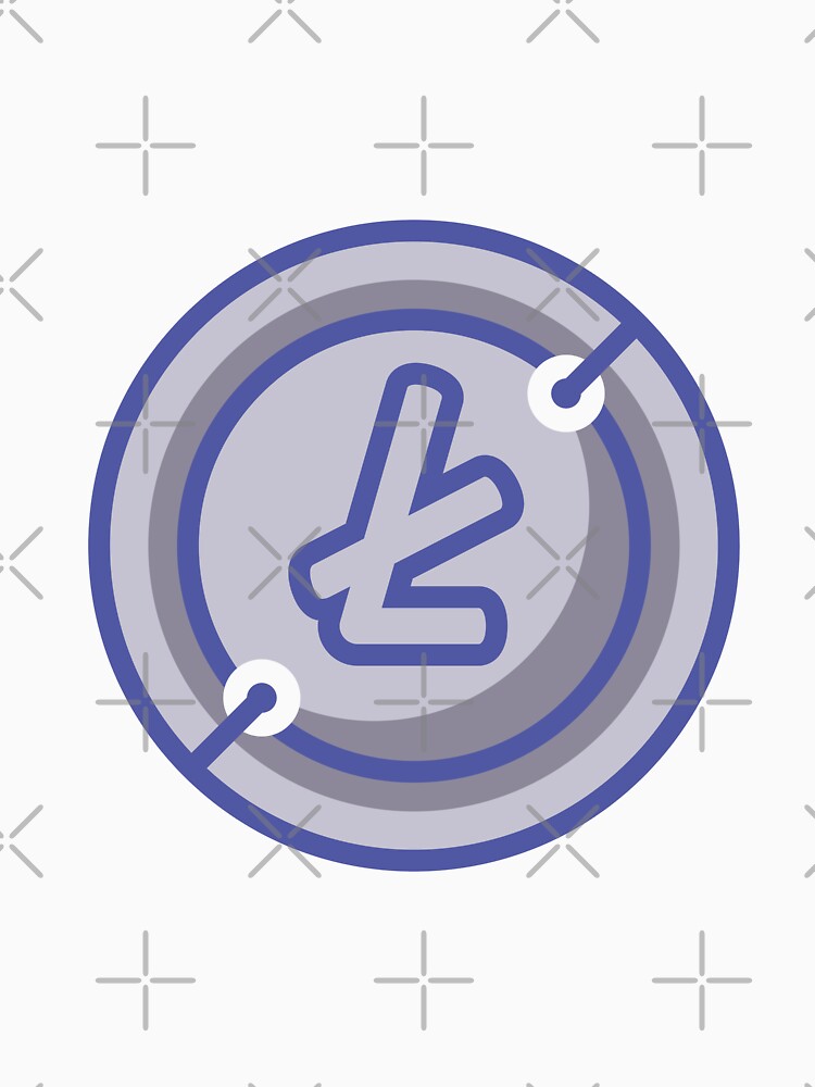 Crypto Currency Litecoin Fill Style Icon by MIDDLX