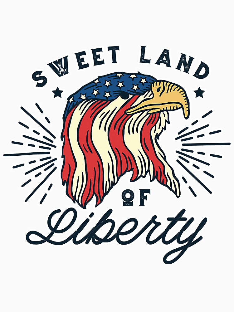 Sweet Land Of Liberty Patriotic Freedom by BundlerVq