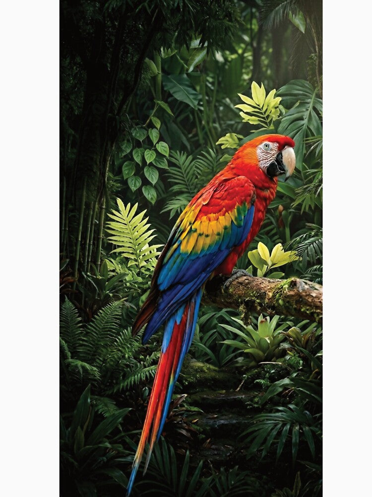 Amazon parrot by strange world