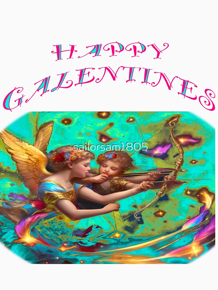 Happy Galentines card, perfect gift idea for Galentines day by sailorsam1805