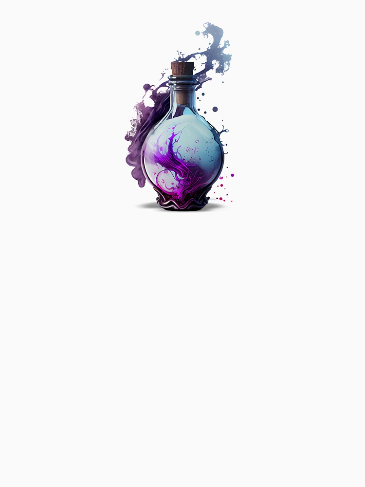 Purple Smokey Magic Potion Bottle by FiveIntentions