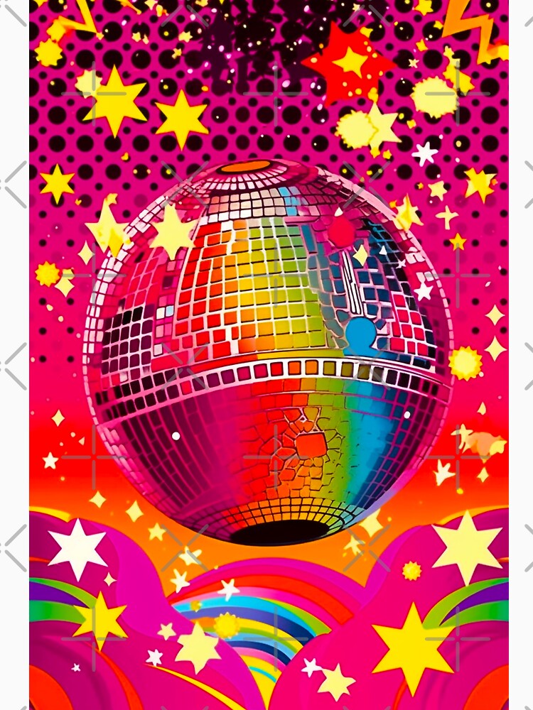 Harry's House Dance Party: TPWK & Mirror Ball Magic Art by Cheeky Companions