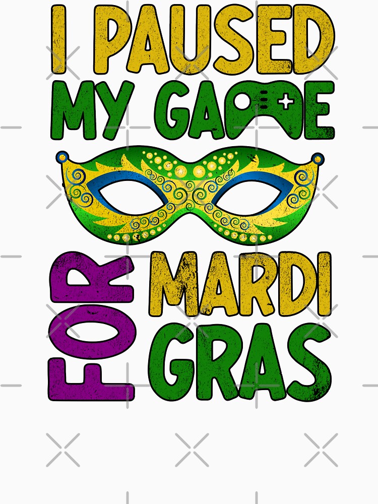 I Paused My Game For Mardi Gras Carnival by Thevulcano