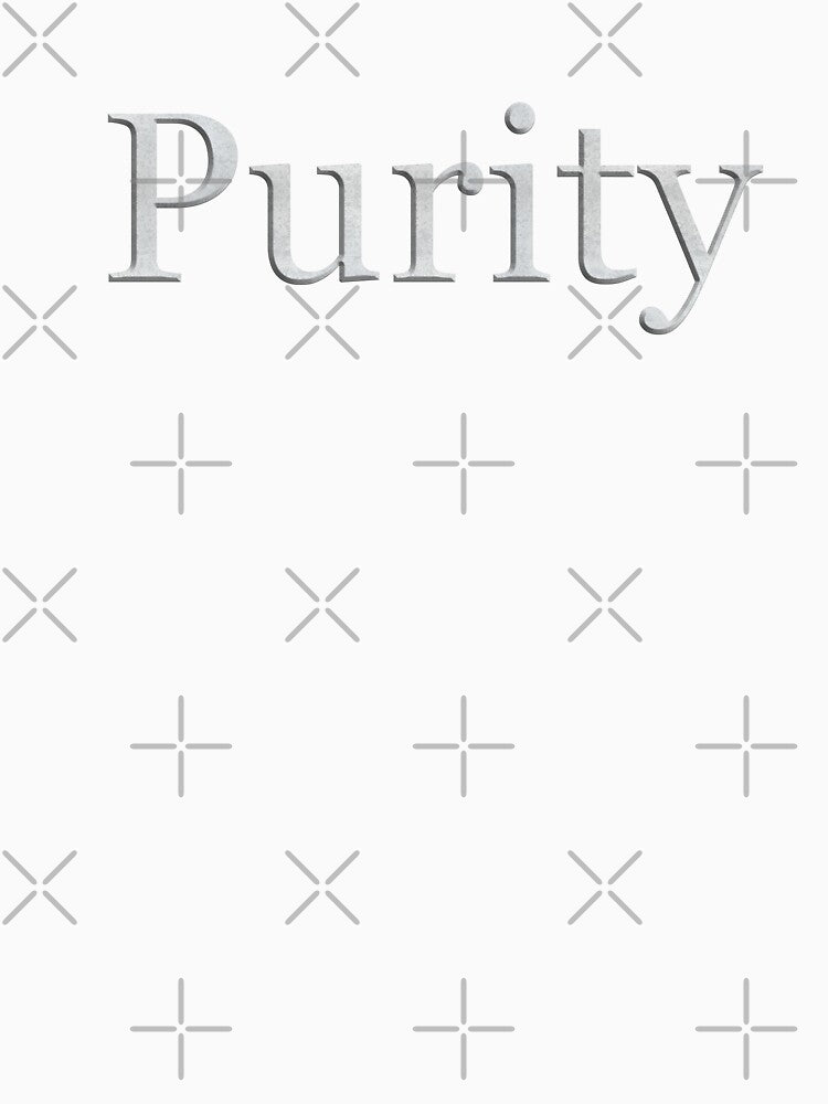 Purity (White Marble Text) by Swabcraft