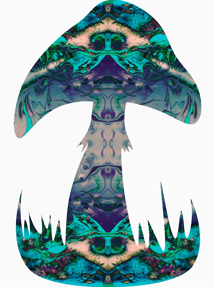 Magic Mushroom # 3 by Psilographics