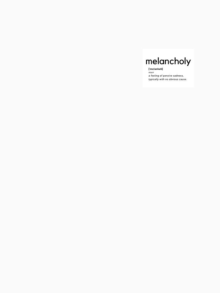 Melancholy Text Design Graphic by violinh