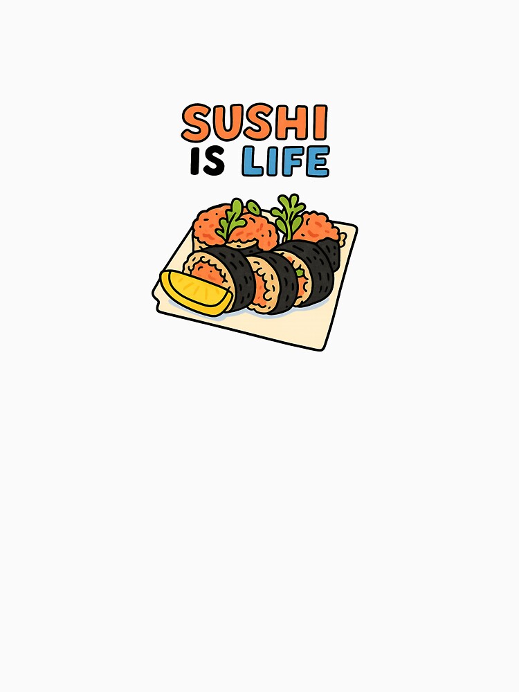Colorful Sushi Art by wfeldman