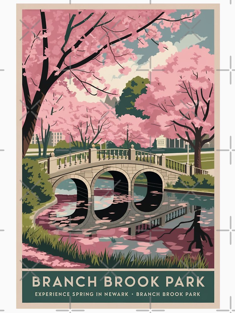 Newark Vintage Travel Poster by TravelerRat
